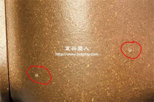 紫砂壺放大鏡下有小孔正常嗎