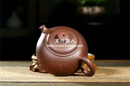 宗成博龍蛋紫砂壺 原礦紫泥