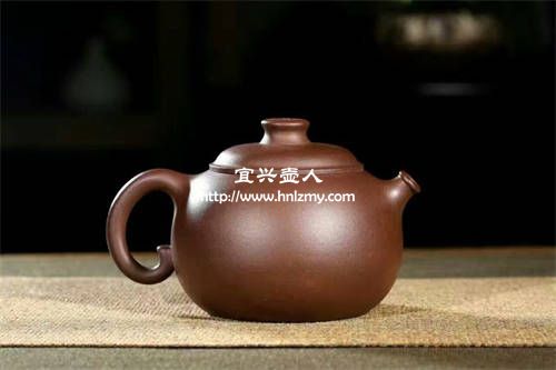 宗成博龍蛋紫砂壺 原礦紫泥