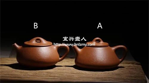 子冶石瓢和景舟石瓢對(duì)比