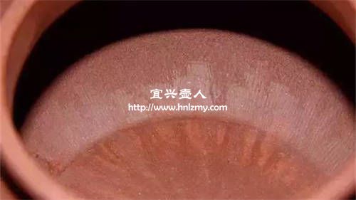 紫砂壺內部的收縮紋