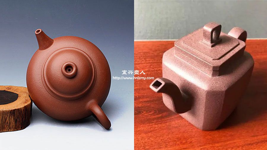 紫砂壺圓壺和方壺的對比