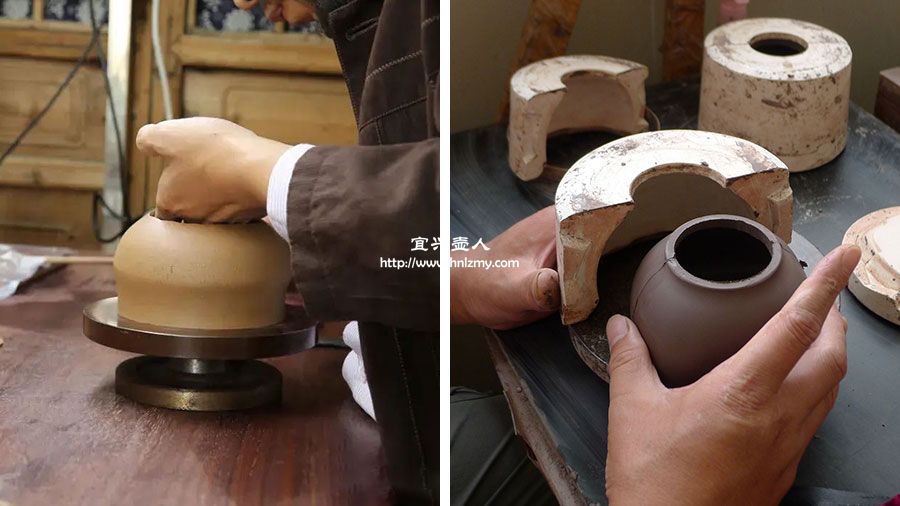 全手工紫砂壺和半手工紫砂壺的區別