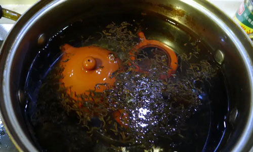 茶葉煮紫砂壺會破壞氣孔嗎2